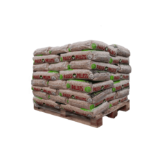 Demi palette de Granulés de bois PAULS Pellets 35 sacs - 525kg